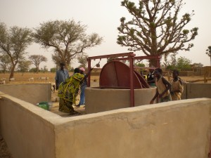 le puits et son maçon Ghana